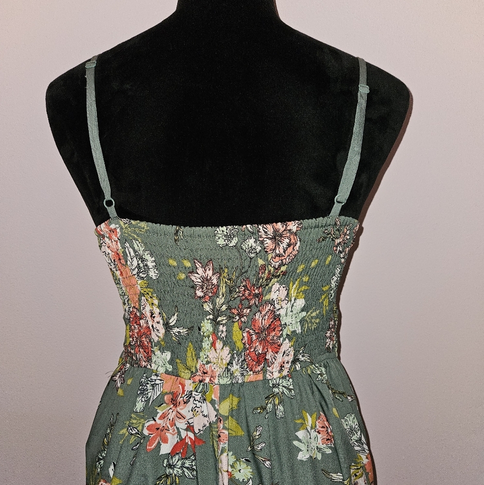 Band Of Gypsies Floral Maxi Dress - Size Medium - Picture 5 of 7